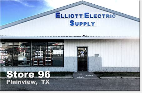 elliott electric supply 79407 po box|elliott lubbock tx.